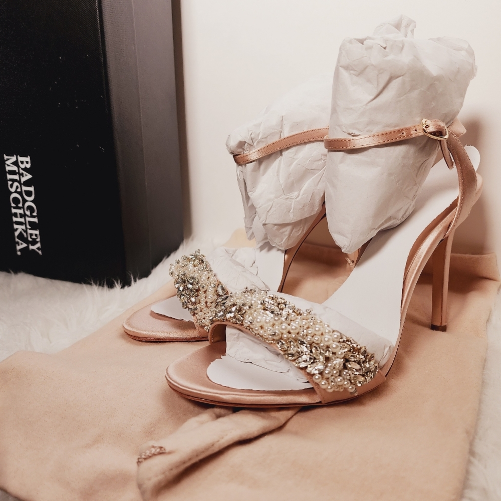 Badgley Mischka Women's Katy Heeled Sandal 8.5